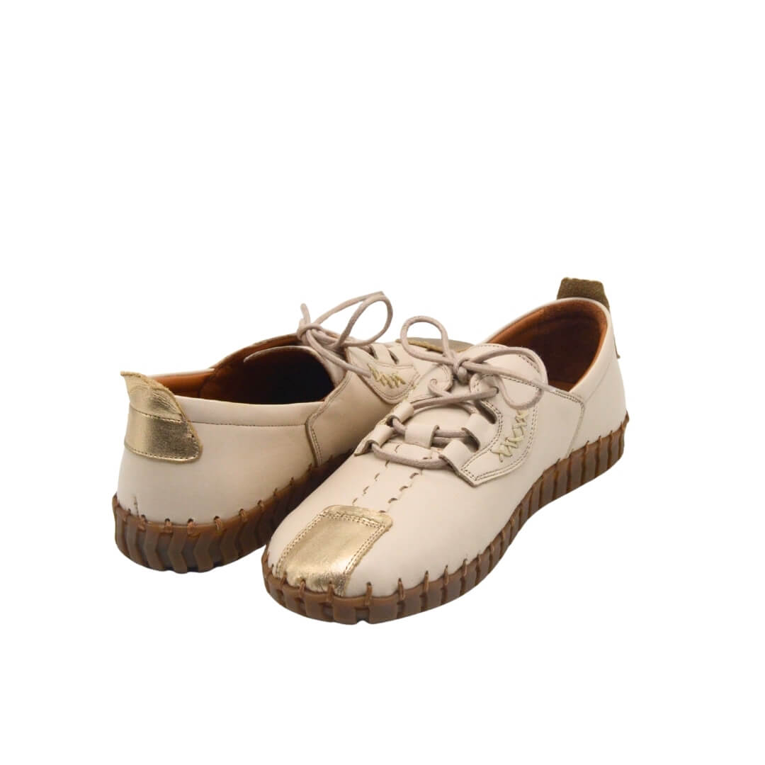 Venüs Deri Kadın Comfort Ayakkabı Bej 2010724Y - Thumbnail