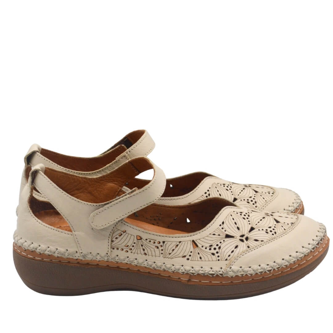 Venüs Deri Kadın Sandalet Bej 25190244Y