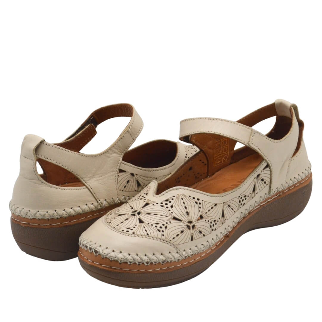 Venüs Deri Kadın Sandalet Bej 25190244Y