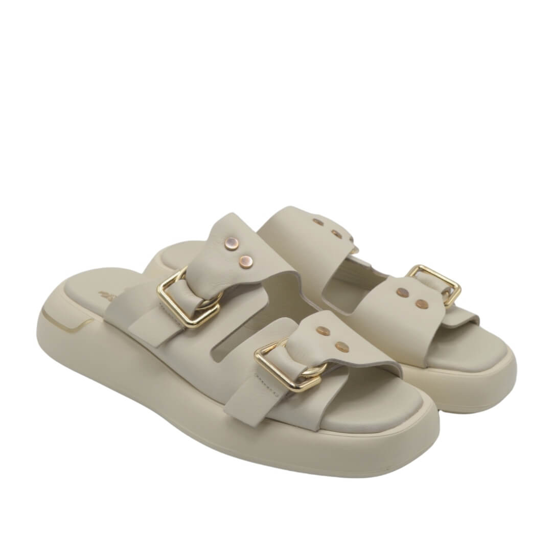 Venüs Deri Kaadın Terlik Bej 25440032Y