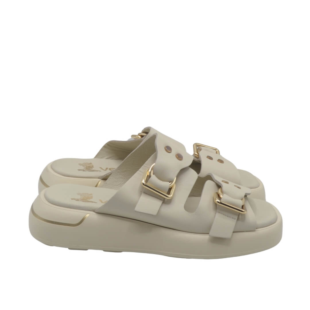 Venüs Deri Kaadın Terlik Bej 25440032Y