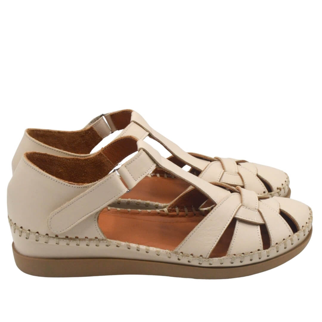 Venüs Deri Kadın Sandalet Bej 25033541Y - 2