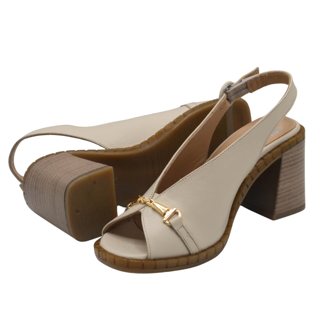 Venüs Deri Kadın Topuklu Sandalet Bej 2511902Y Venüs Deri Kadın Topuklu Sandalet Bej 2511902Y