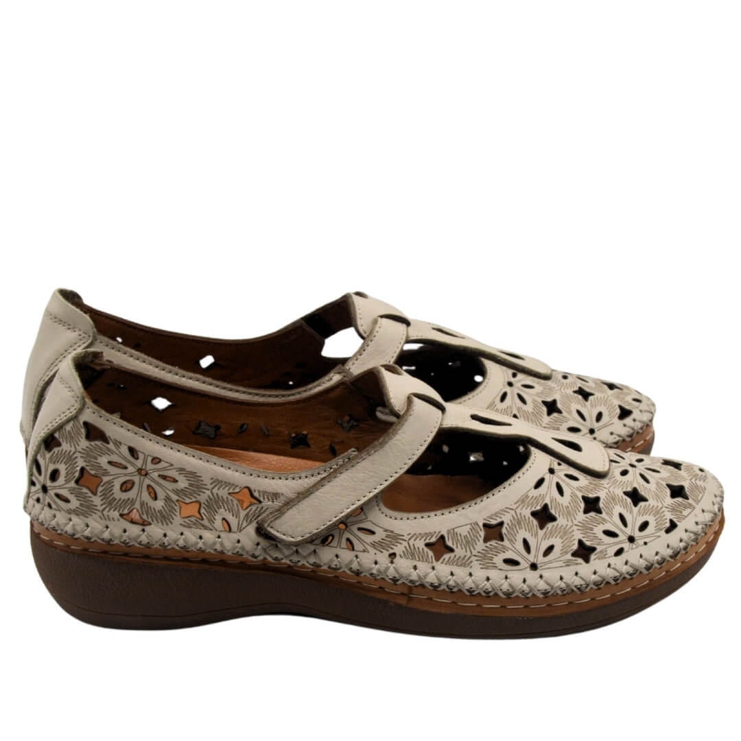 Venüs Deri Kadın Casual Ayakkabı Bej 25190242Y