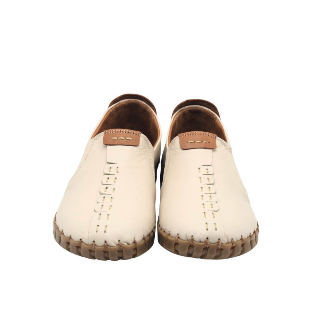 Venüs Deri Kadın Comfort Ayakkabı Bej 2010725Y