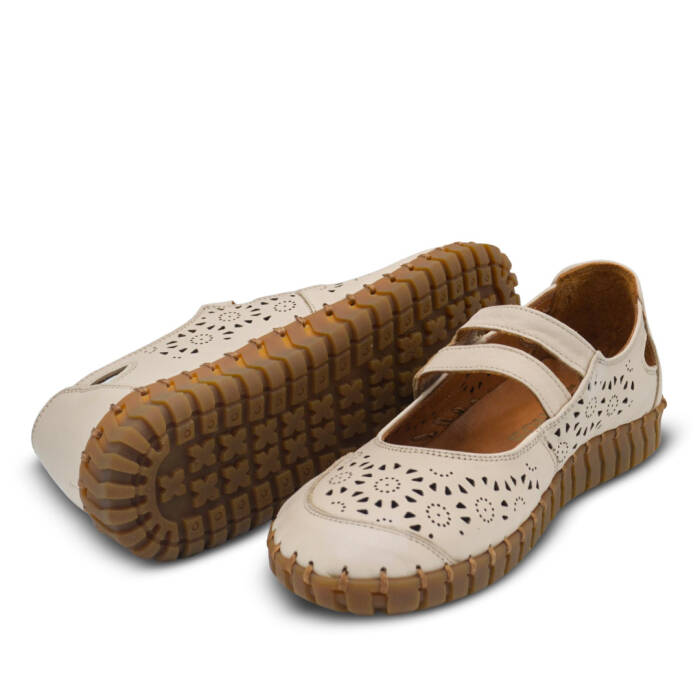 Venüs Deri Kadın Casual Ayakkabı Bej 2010728Y - 5