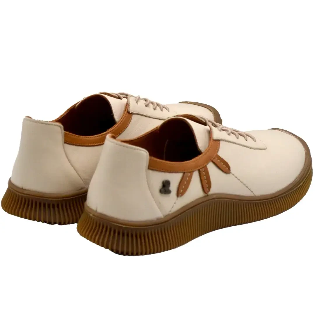 Venüs Deri Kadın Comfort Ayakkabı Bej-Taba 2413511Y