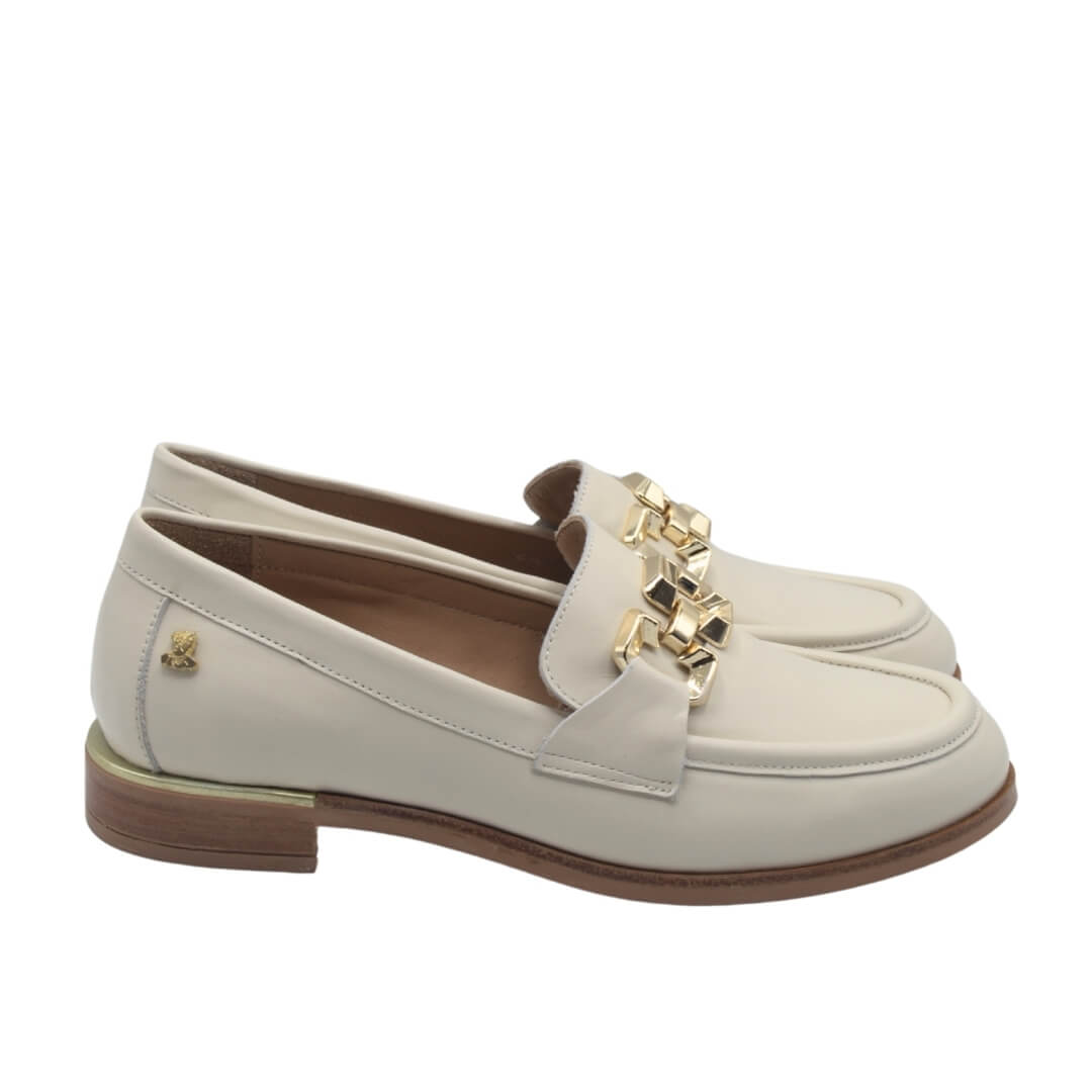 Venüs - Venüs Deri Kadın Gold Detaylı Casual Ayakkabı Bej 2455212Y Venüs - Venüs Deri Kadın Gold Detaylı Casual Ayakkabı Bej 2455212Y