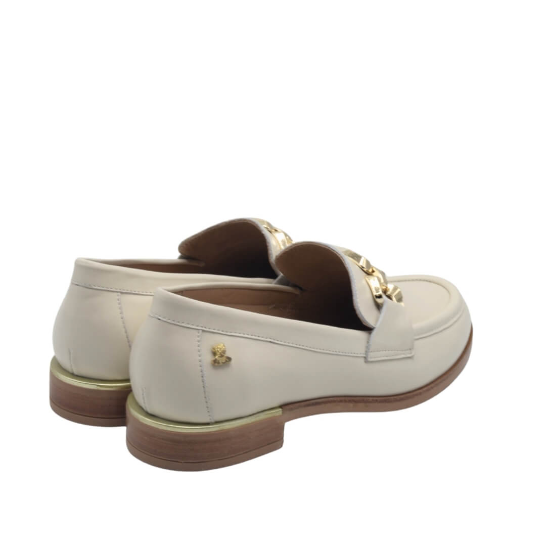 Venüs Deri Kadın Gold Detaylı Casual Ayakkabı Bej 2455212Y - Thumbnail