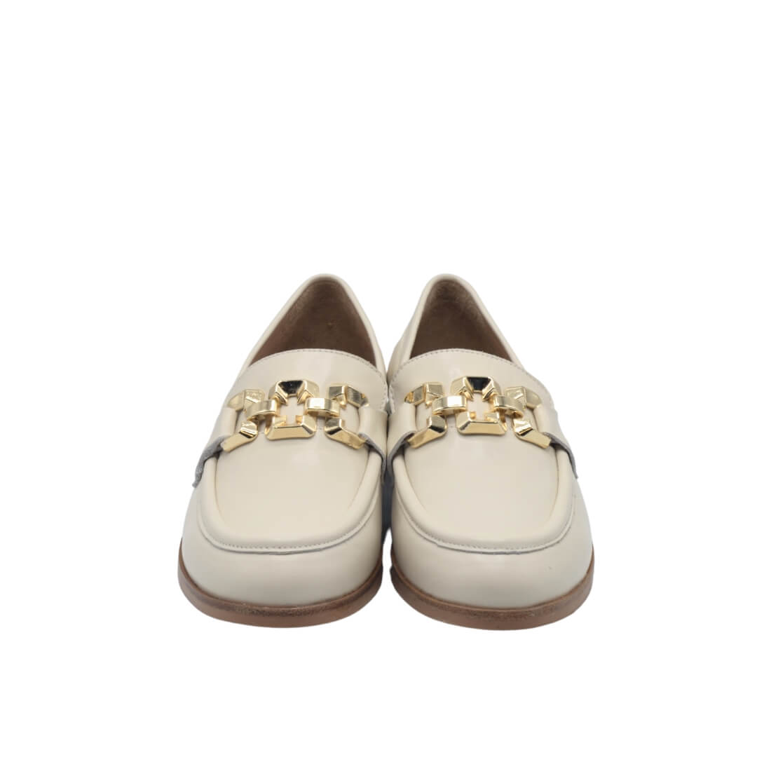 Venüs Deri Kadın Gold Detaylı Casual Ayakkabı Bej 2455212Y  Venüs Deri Kadın Gold Detaylı Casual Ayakkabı Bej 2455212Y