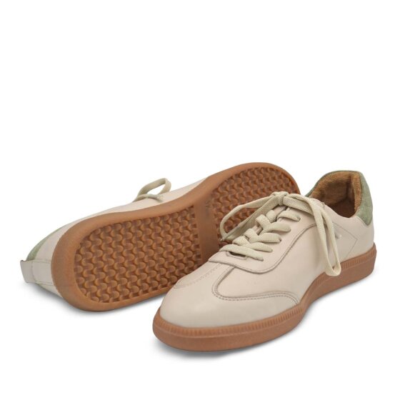  Venüs Deri Kadın Sneakers Ayakkabı Bej-Scarpion 2609901Y - 4