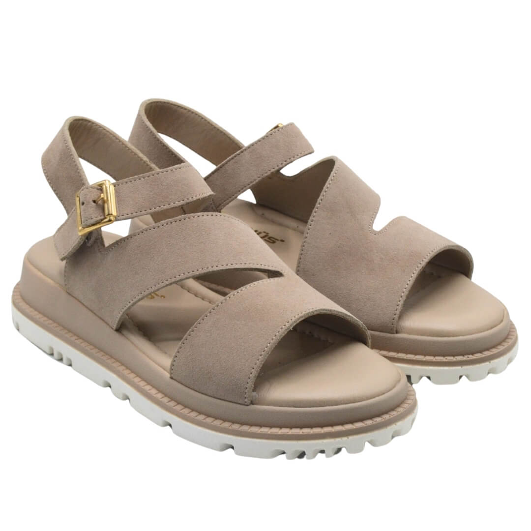 Venüs Deri Kadın Süet Sandalet Bej 25470015Y Venüs Deri Kadın Süet Sandalet Bej 25470015Y