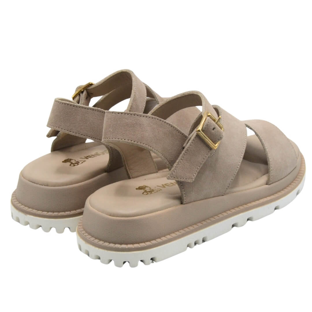 Venüs Deri Kadın Süet Sandalet Bej 25470015Y Venüs Deri Kadın Süet Sandalet Bej 25470015Y