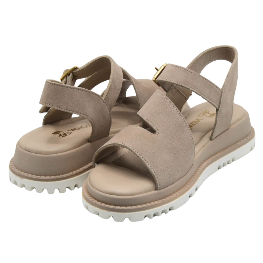 Venüs Deri Kadın Süet Sandalet Bej 25470015Y Venüs Deri Kadın Süet Sandalet Bej 25470015Y