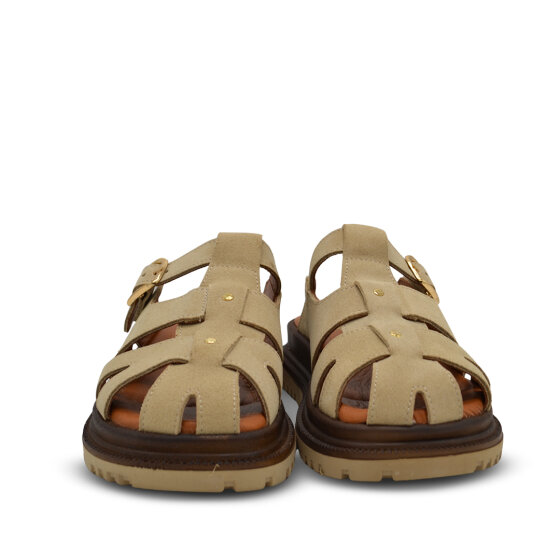 Venüs Deri Kadın Süet Terlik Bej 26322731Y - 6