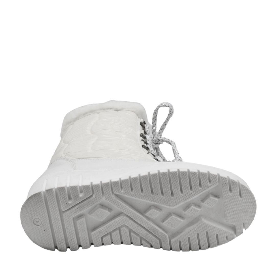 Venüs Deri Kadın Casual Bot Beyaz 23080002K - Thumbnail