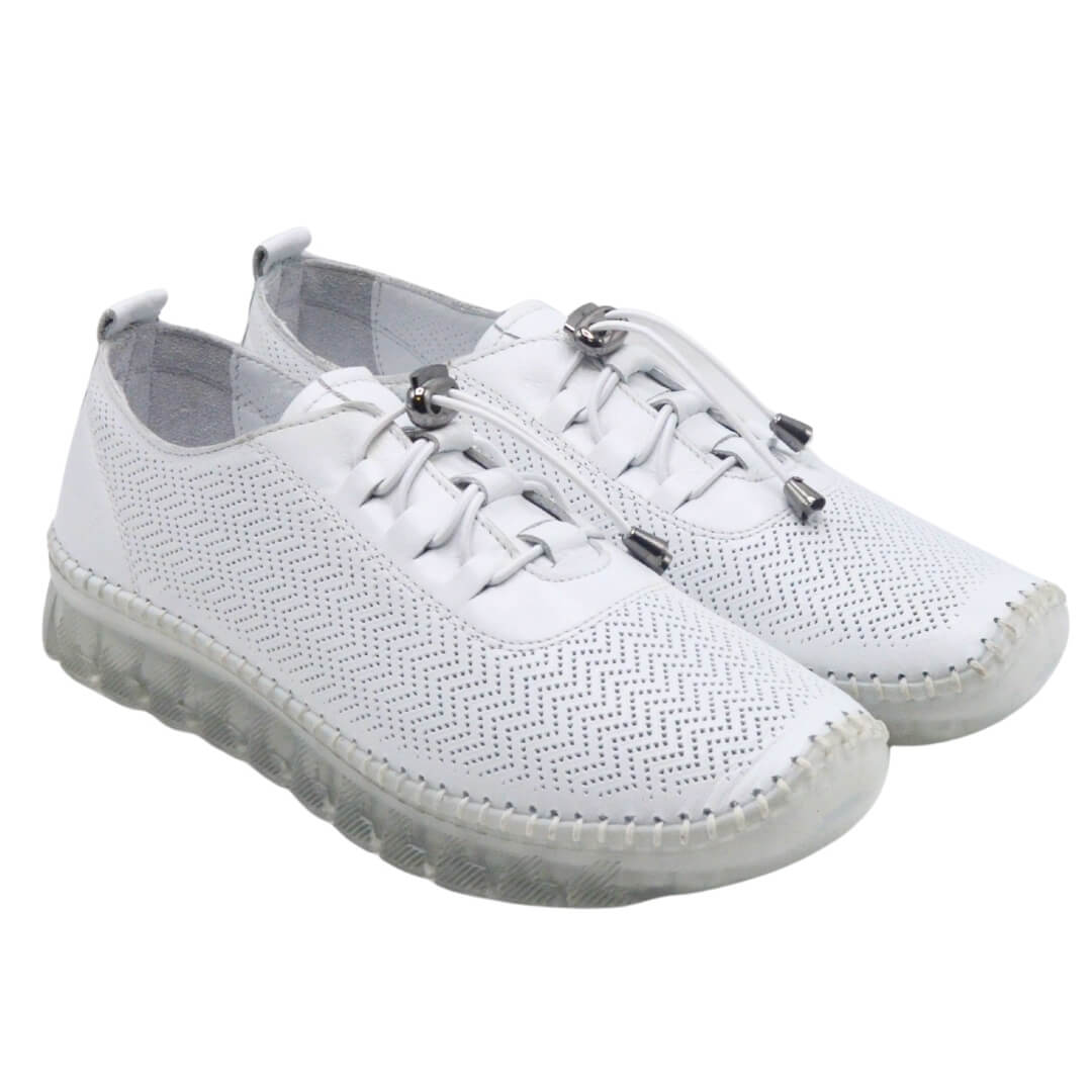 Venüs Deri Kadın Sneakers Ayakkabı Beyaz 25401003Y - 1