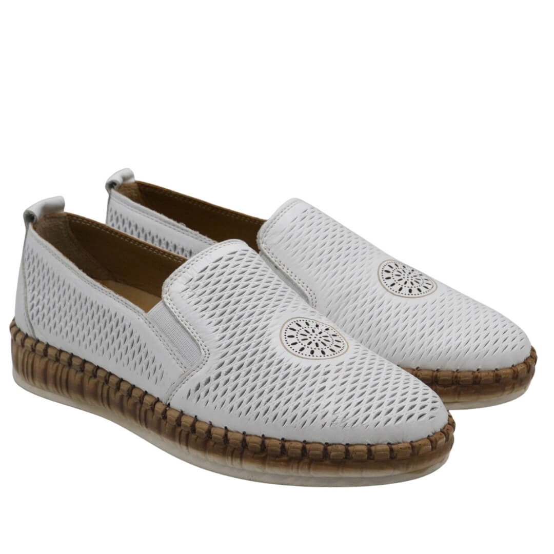 Venüs - Venüs Deri Kadın Casual Ayakkabı Beyaz 25370003Y Venüs - Venüs Deri Kadın Casual Ayakkabı Beyaz 25370003Y