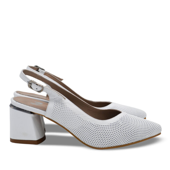 Venüs Deri Kadın Topuk Ayakkabı Beyaz 26460028Y (1)