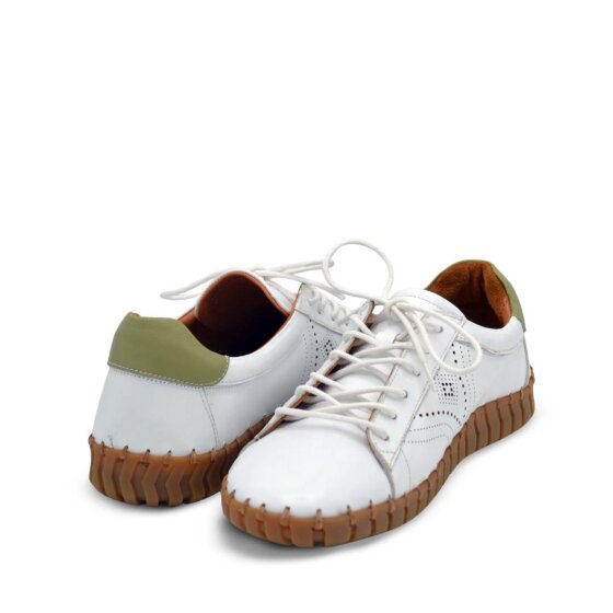 Venüs Deri Kadın Casual Ayakkabı Beyaz-Scarpion 2010729Y - 4