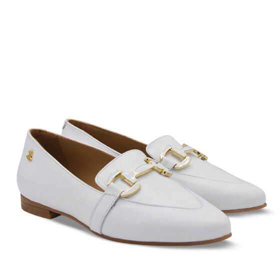 Venüs Deri Kadın Babet Beyaz 2511508Y 