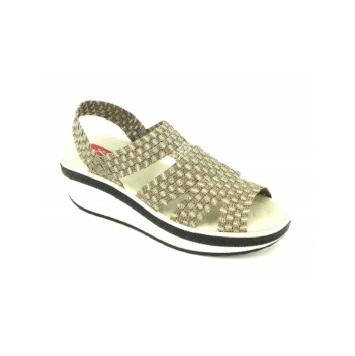 Venüs Deri Kadın Sandalet Bronz Spring-38 Venüs Deri Kadın Sandalet Bronz Spring-38