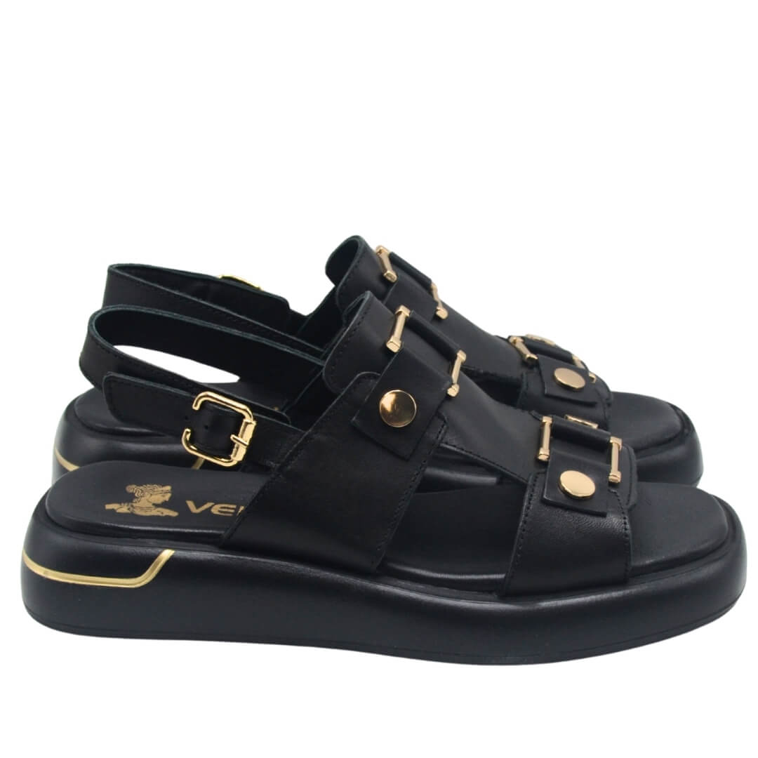 Venüs - Venüs Deri Kadın Sandalet Siyah 25440007Y Venüs - Venüs Deri Kadın Sandalet Siyah 25440007Y