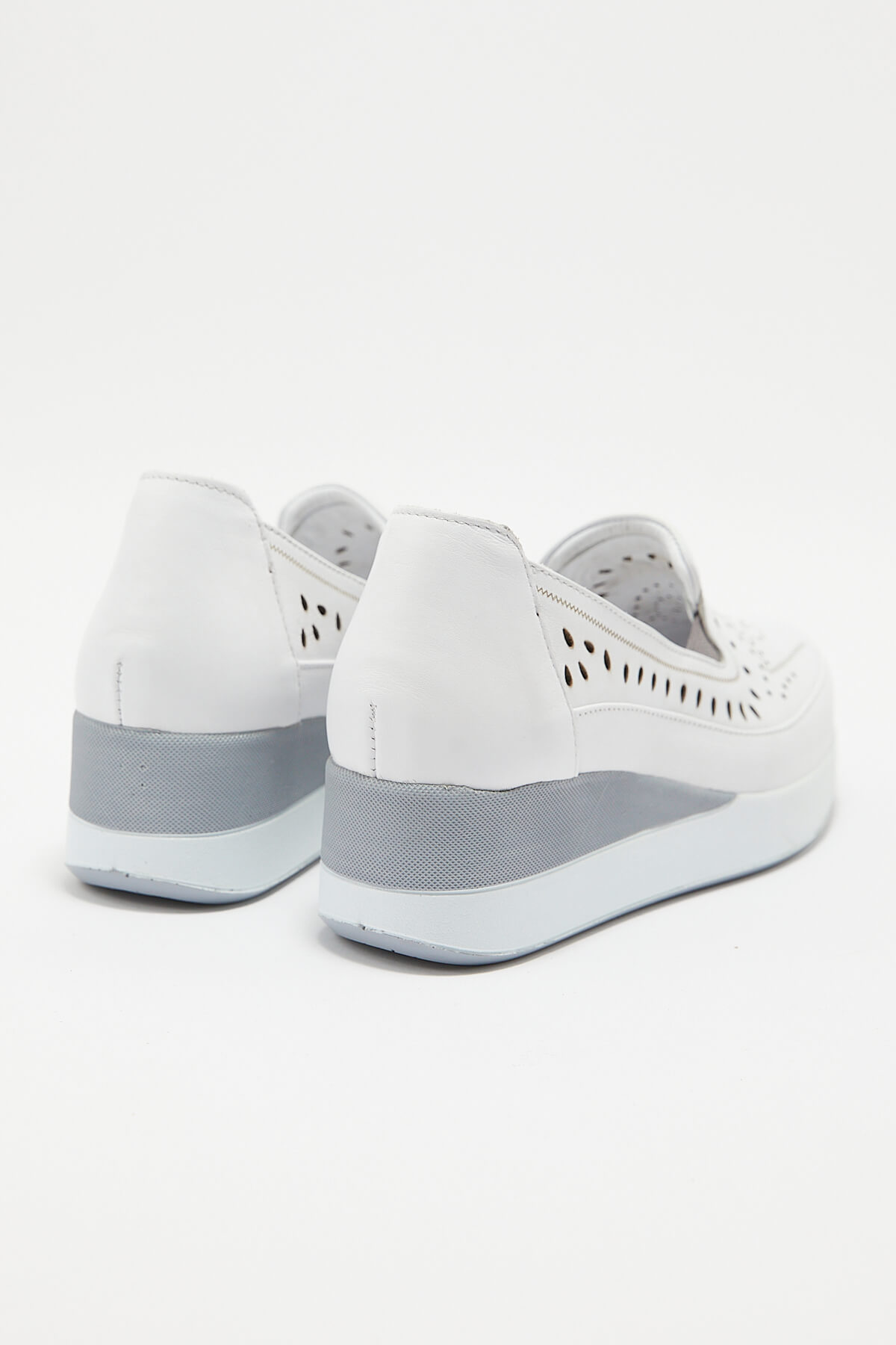 Kadın Airflow Deri Ayakkabı Beyaz 2211701Y - Thumbnail