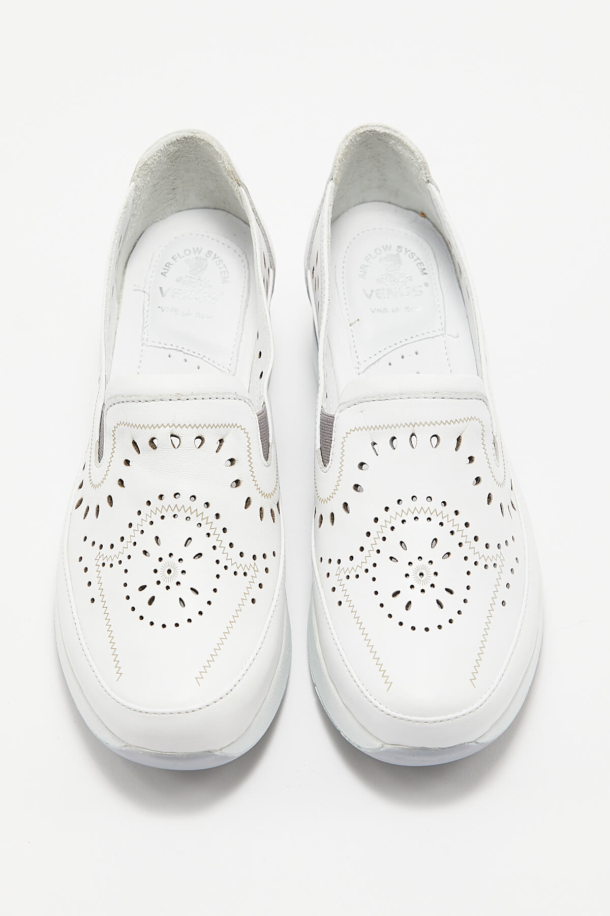 Kadın Airflow Deri Ayakkabı Beyaz 2211701Y