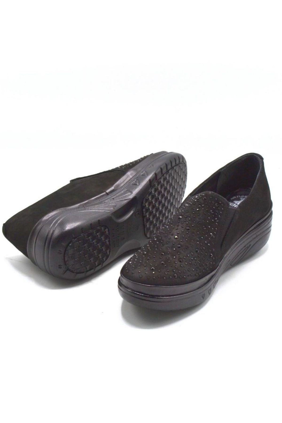 Kadın Airflow Deri Ayakkabı Siyah 1820504K
