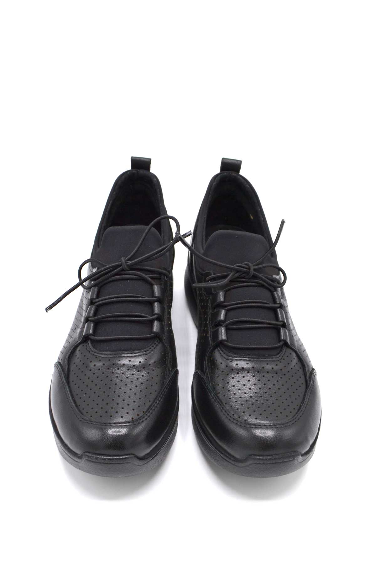 Kadın Airflow Deri Ayakkabı Siyah 1901707Y - Thumbnail