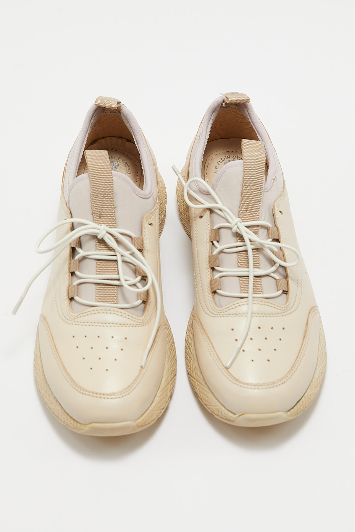 Venüs Deri Kadın Airflow Ayakkabı Bej 2216603Y