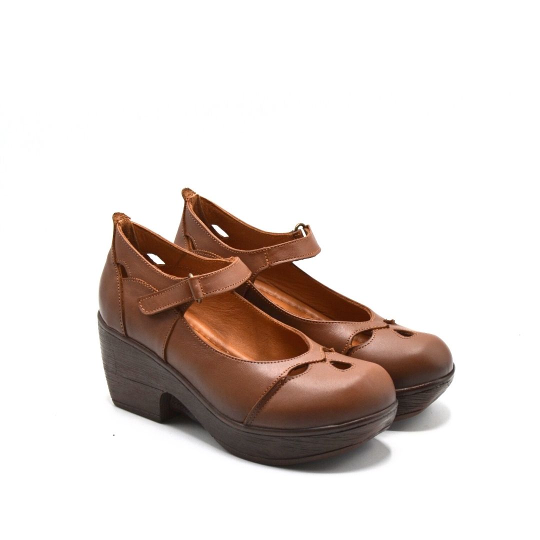 Venüs - Venüs Deri Kadın Apartman Topuk Ayakkabı Taba 1912501Y Venüs - Venüs Deri Kadın Apartman Topuk Ayakkabı Taba 1912501Y