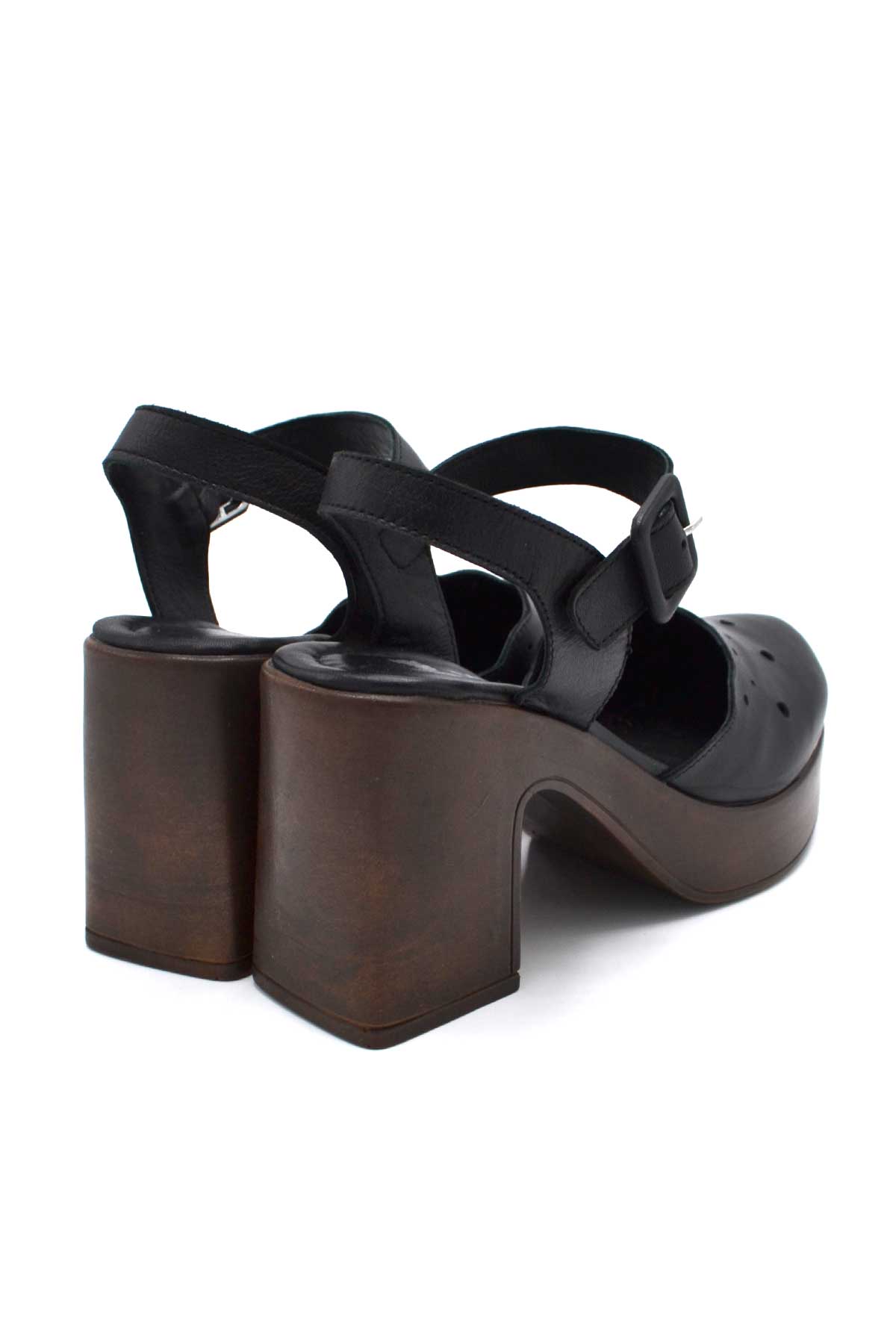 Venüs Deri Kadın Topuklu Sandalet Siyah 2217001Y Venüs Deri Kadın Topuklu Sandalet Siyah 2217001Y