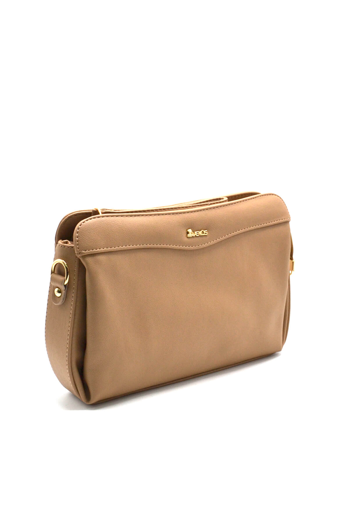 Kadın Askılı Mini Çanta Bej C2390042K - Thumbnail