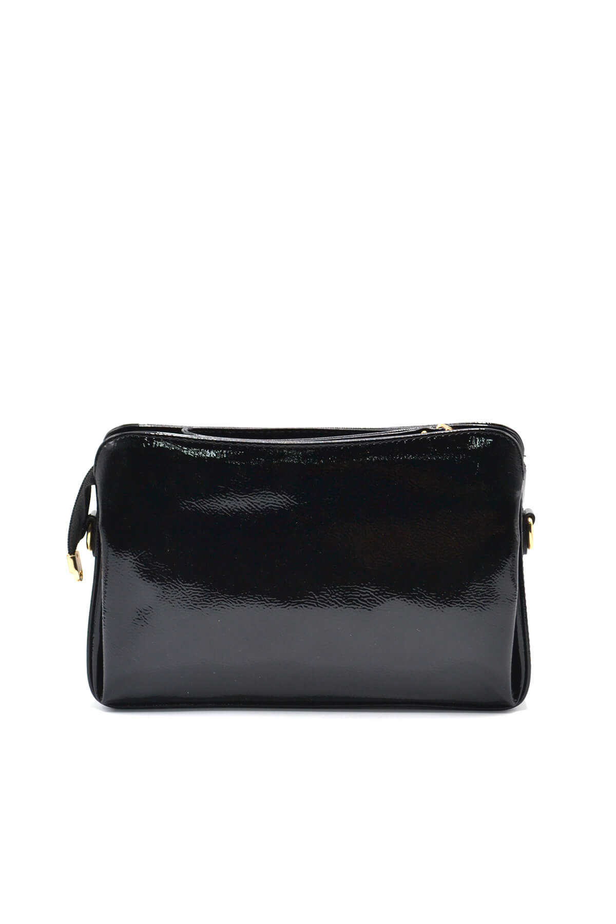 Kadın Askılı Mini Çanta Siyah Rugan C2390042K - Thumbnail