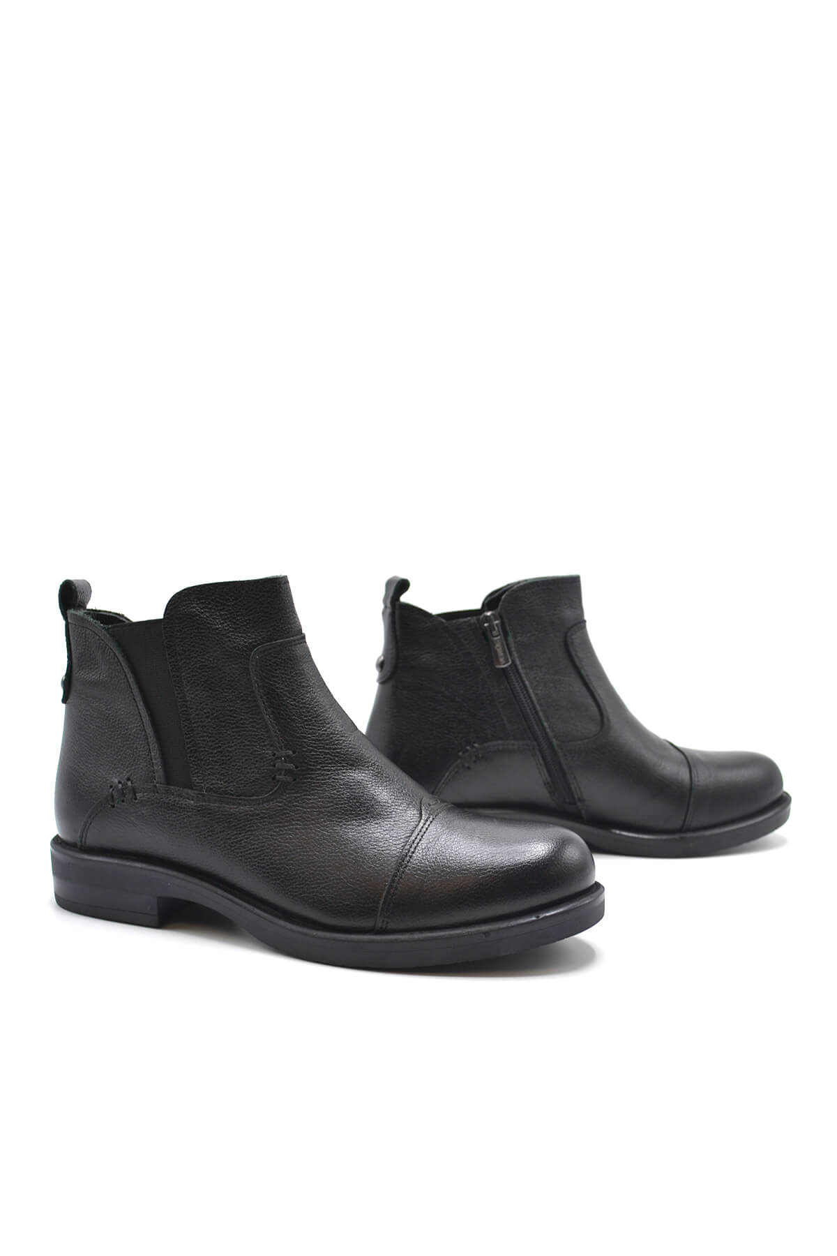 Venüs Deri Kadın Casual Bot Siyah 1852509K - Thumbnail