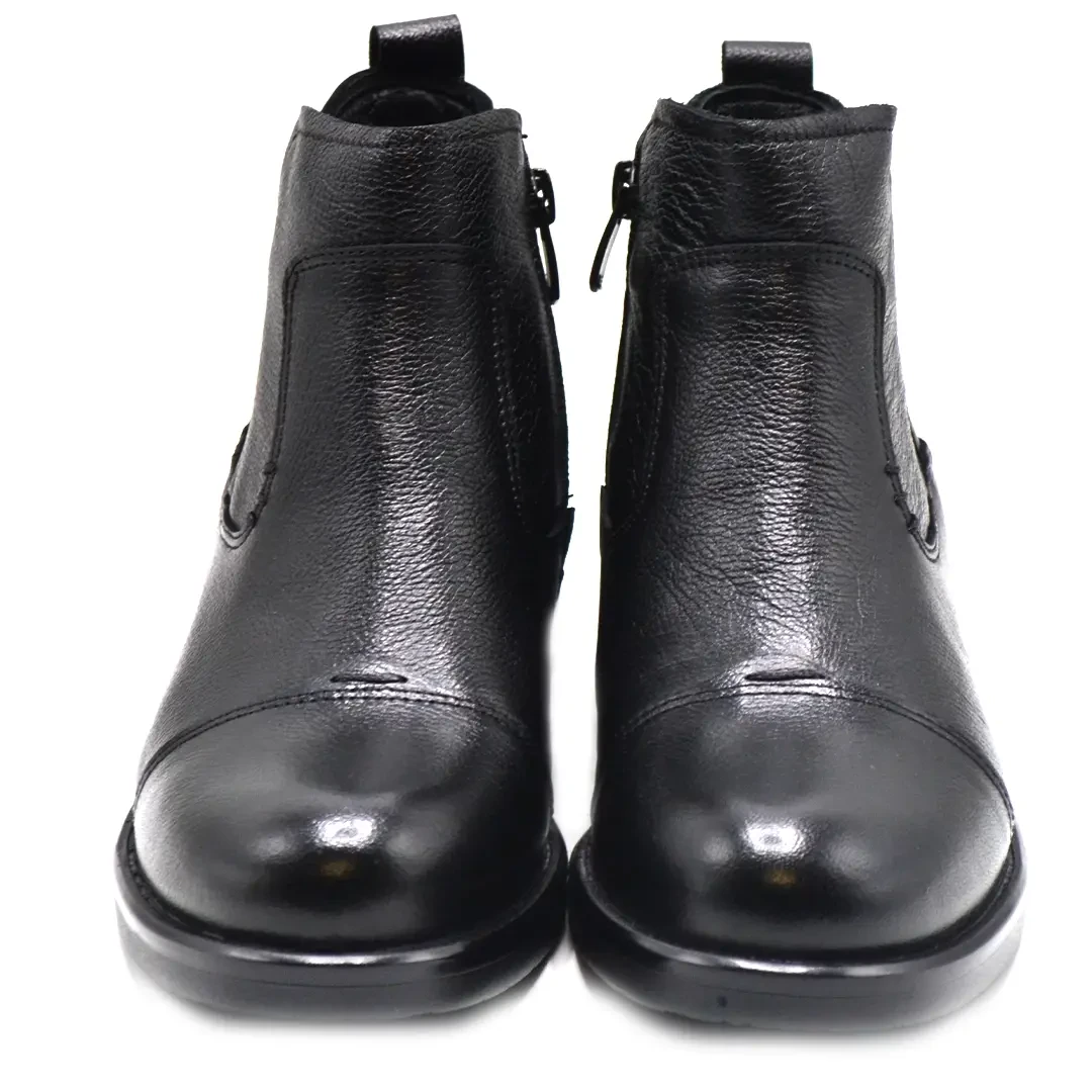 Venüs Deri Kadın Casual Bot Siyah 1852509K