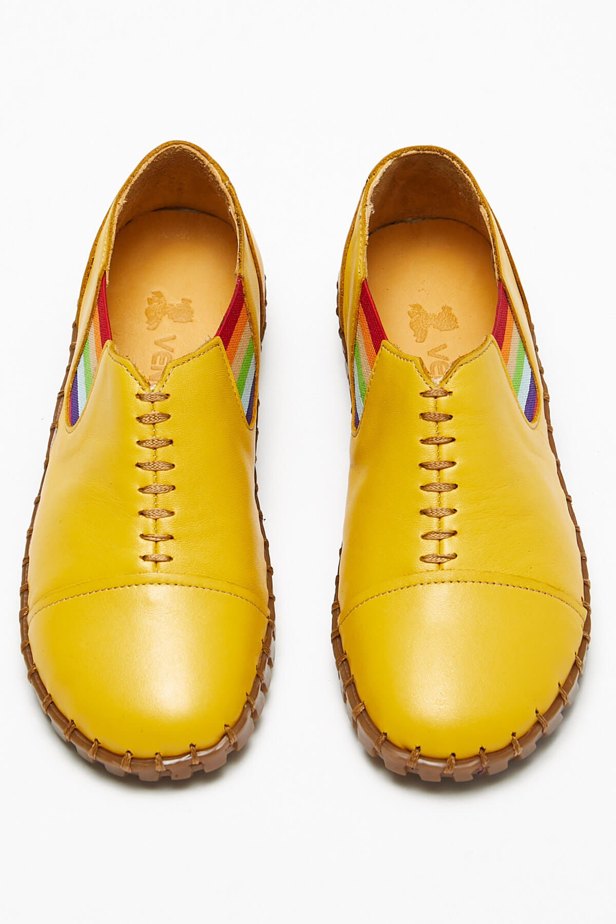Kadın Comfort Ayakkabı Sarı 2010703Y - Thumbnail