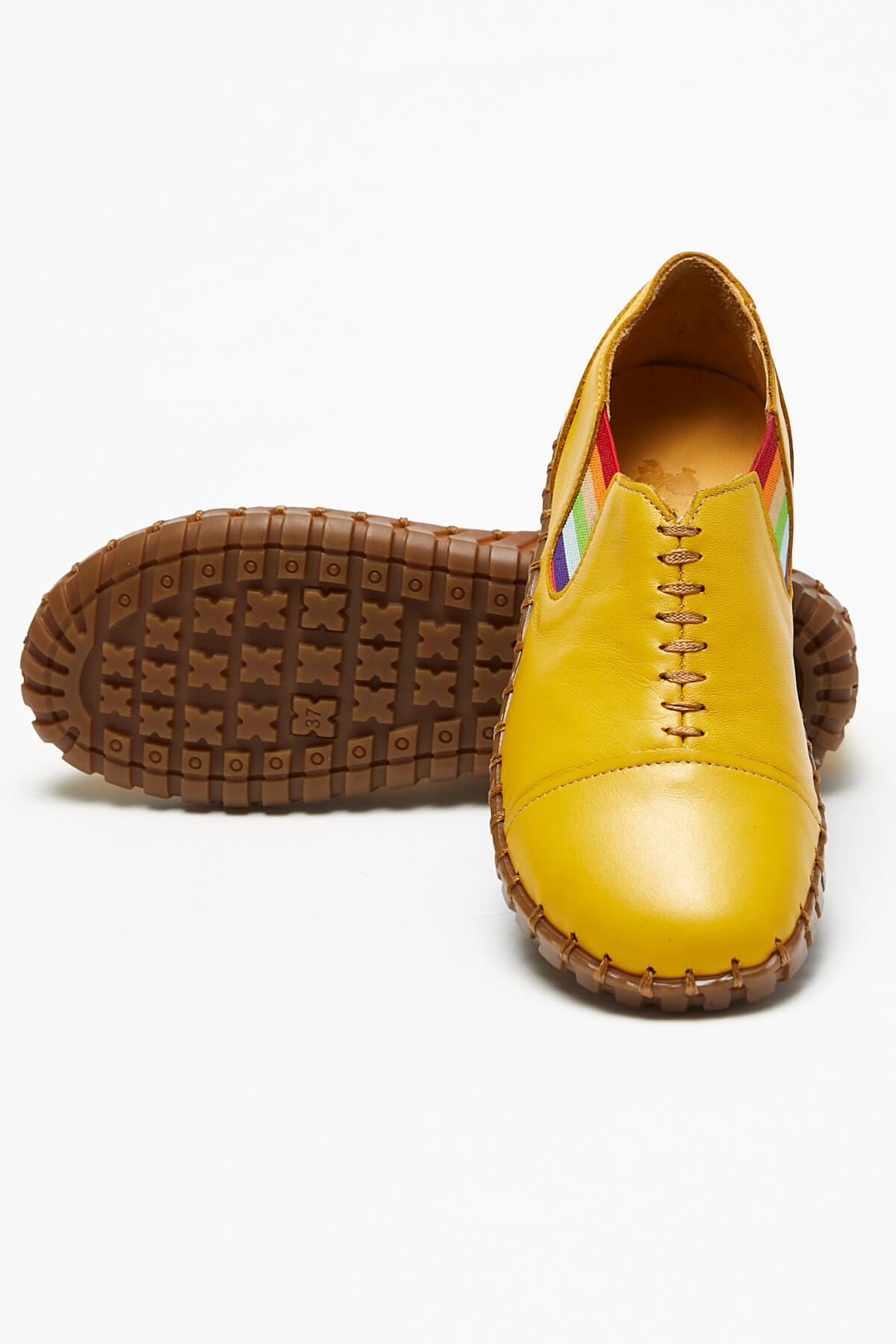 Kadın Comfort Ayakkabı Sarı 2010703Y - Thumbnail