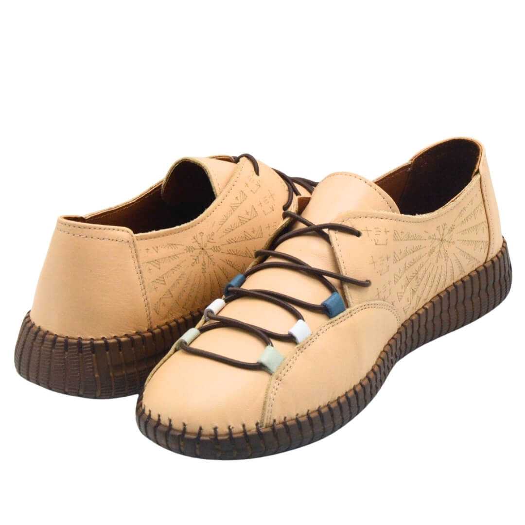 Venüs Deri Kadın Casual Ayakkabı Bej 24370001Y - Thumbnail