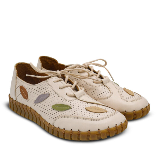 Venüs Deri Kadın Casual Ayakkabı Bej-Nude 2010709Y