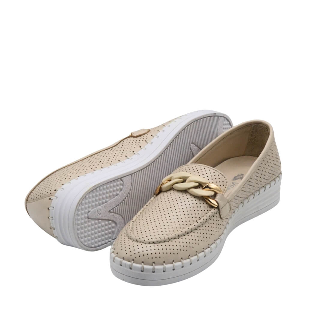 Venüs Deri Kadın Casual Ayakkabı Bej 2211250Y - Thumbnail