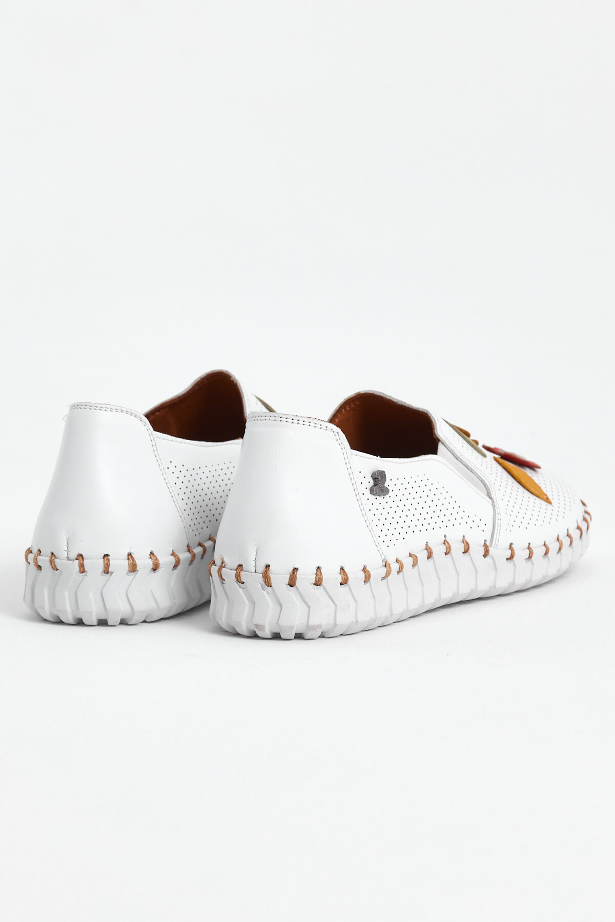 Kadın Comfort Deri Ayakkabı Beyaz 2010719Y