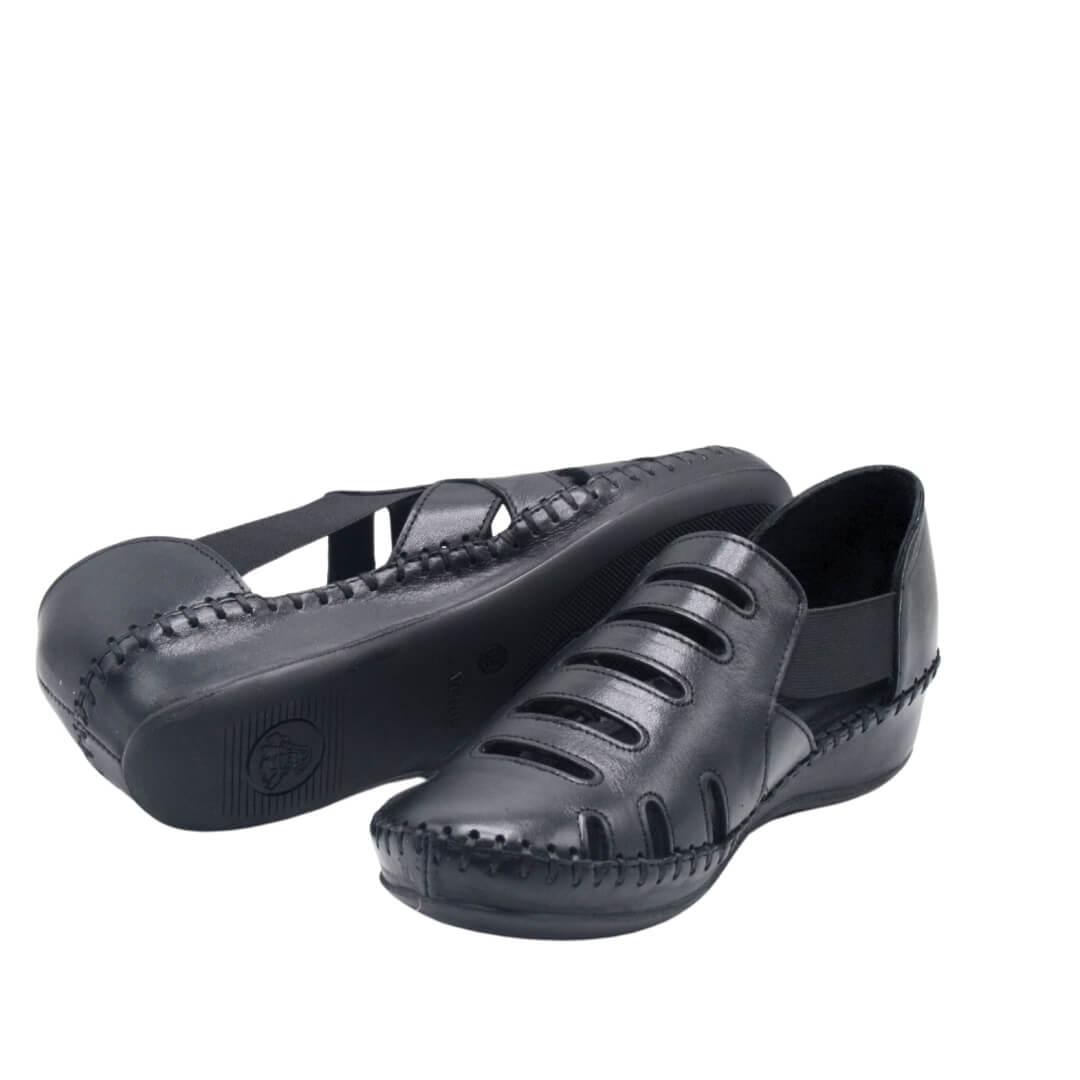 Venüs Deri Kadın Sandalet Siyah 18791395Y - Thumbnail