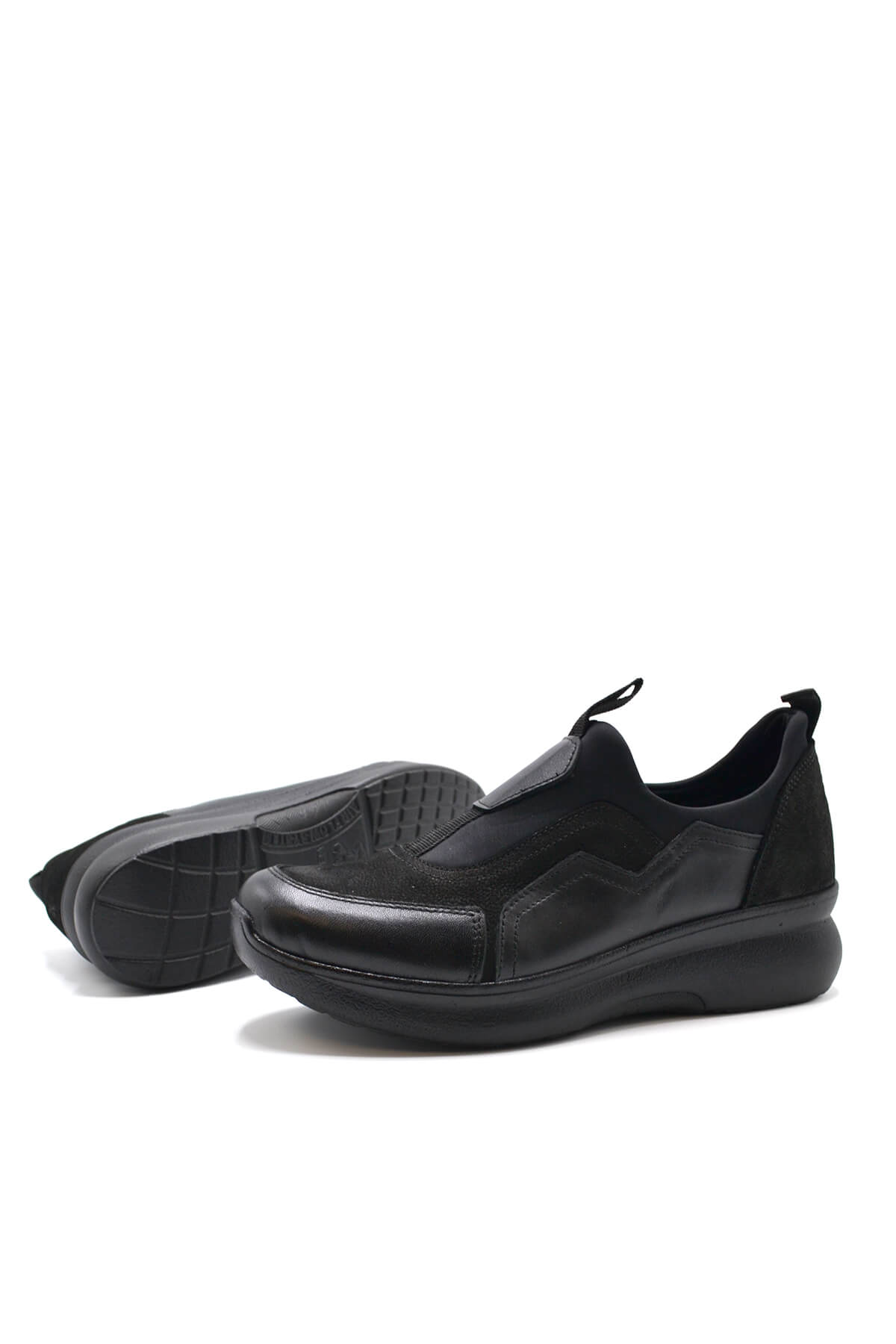 Kadın Airflow Deri Ayakkabı Siyah 1901793K - Thumbnail