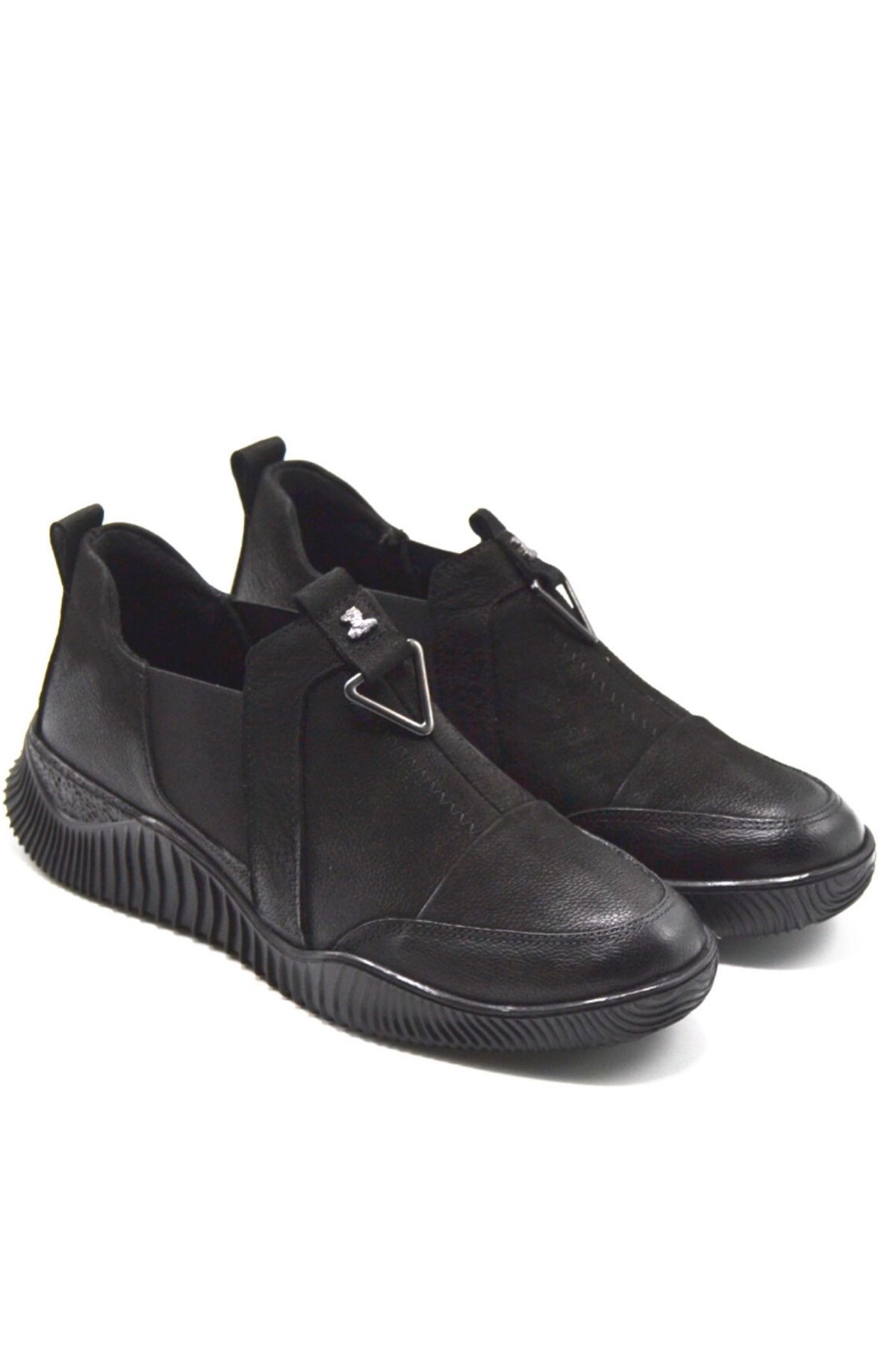 Kadın Comfort Deri Ayakkabı Siyah 1953840K