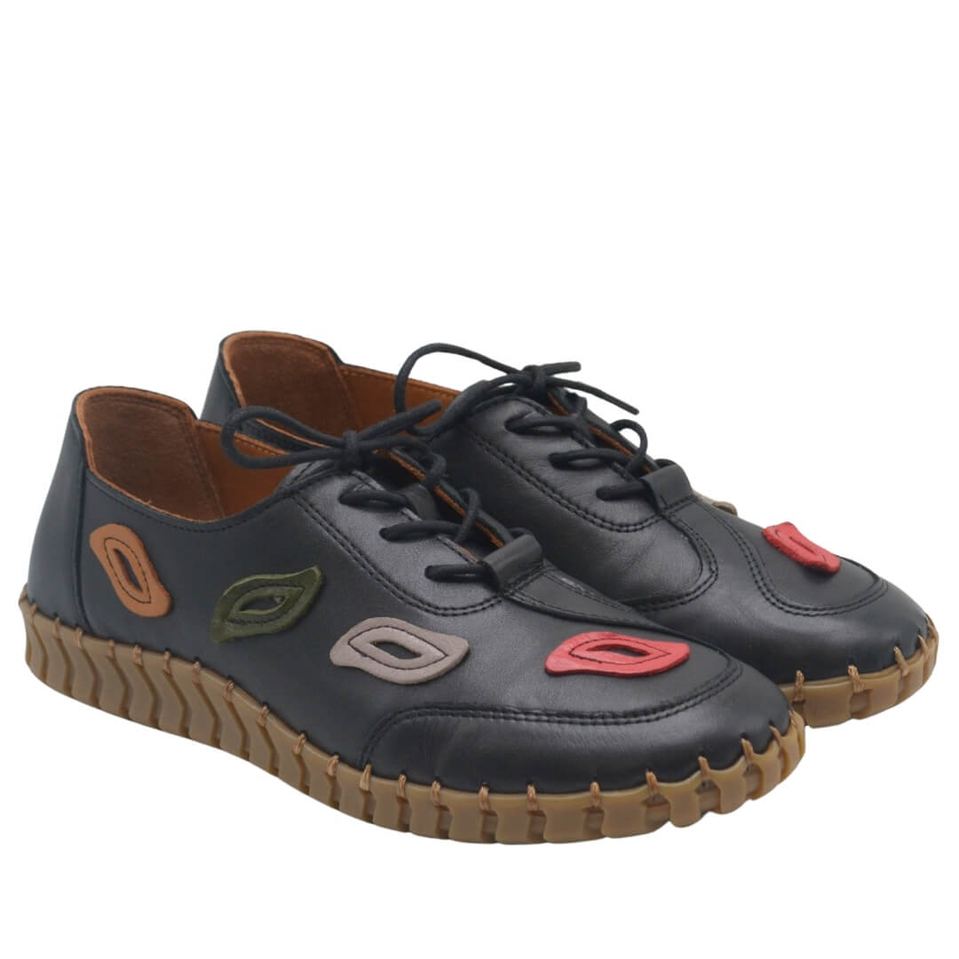 Venüs - Venüs Deri Kadın Casual Ayakkabı Siyah 2010727Y Venüs - Venüs Deri Kadın Casual Ayakkabı Siyah 2010727Y