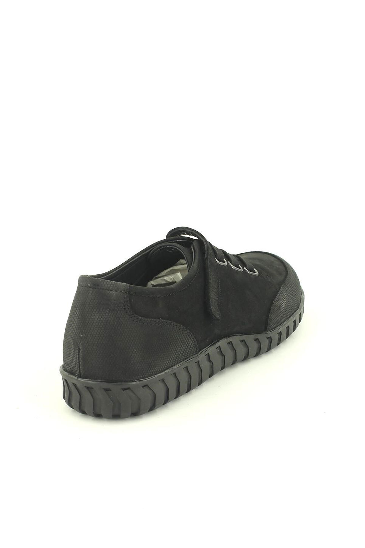 Kadın Comfort Deri Ayakkabı Siyah 2050804K - Thumbnail