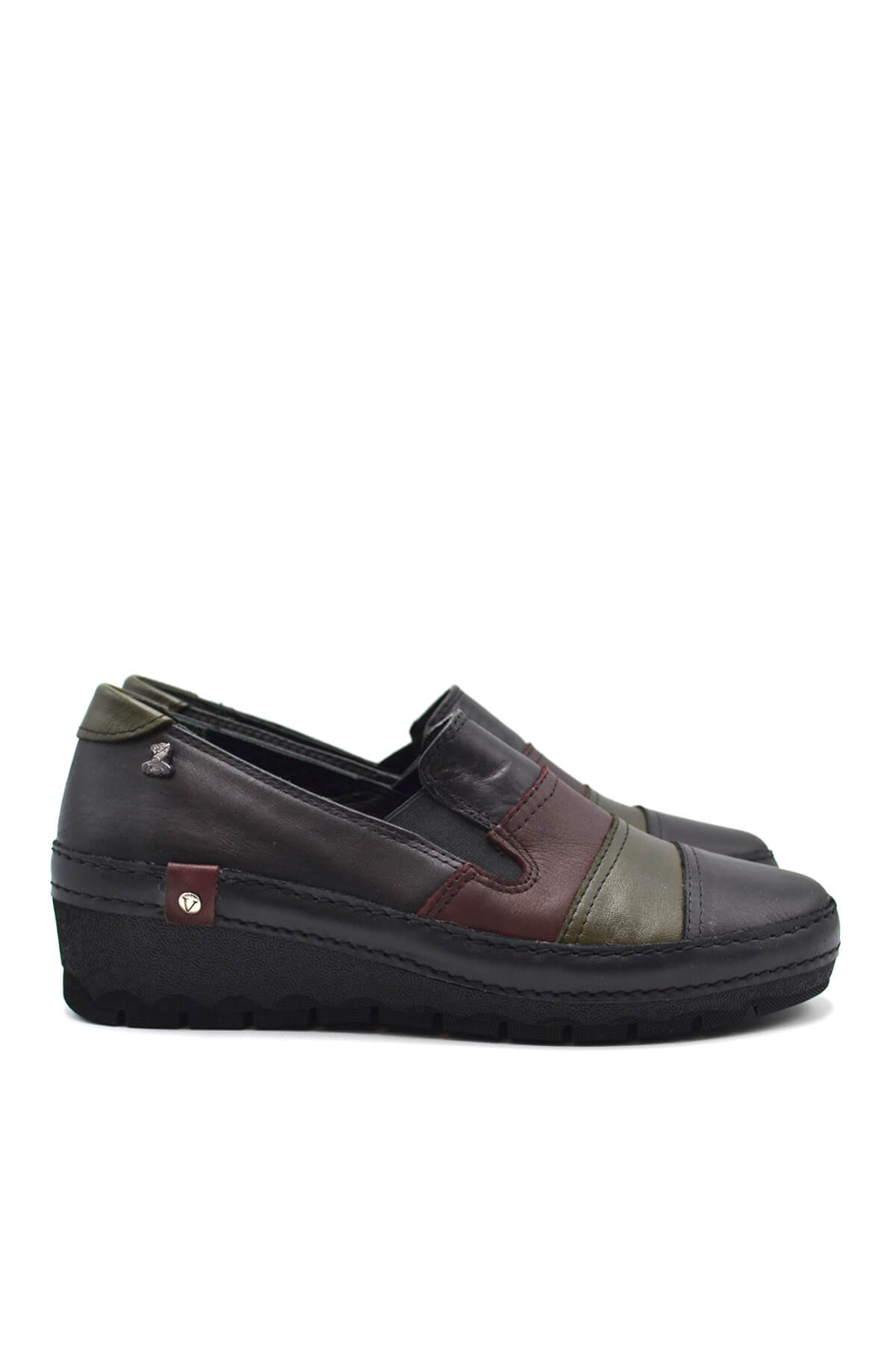 Kadın Comfort Deri Ayakkabı Siyah 2213507K - Thumbnail